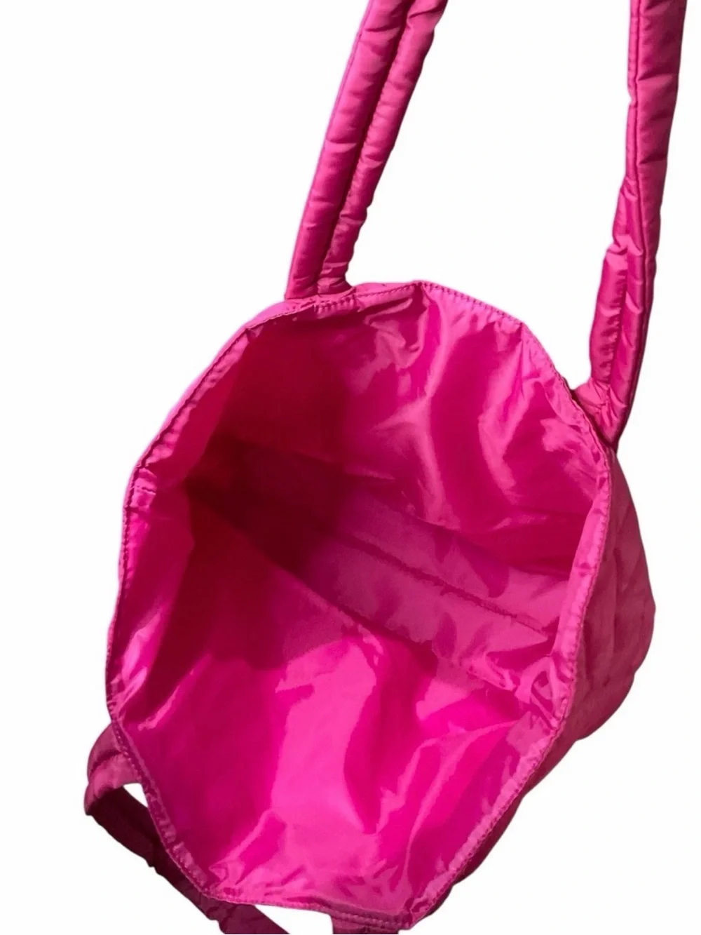 Juicy Couture Hot Pink Quilted Puffy Tote